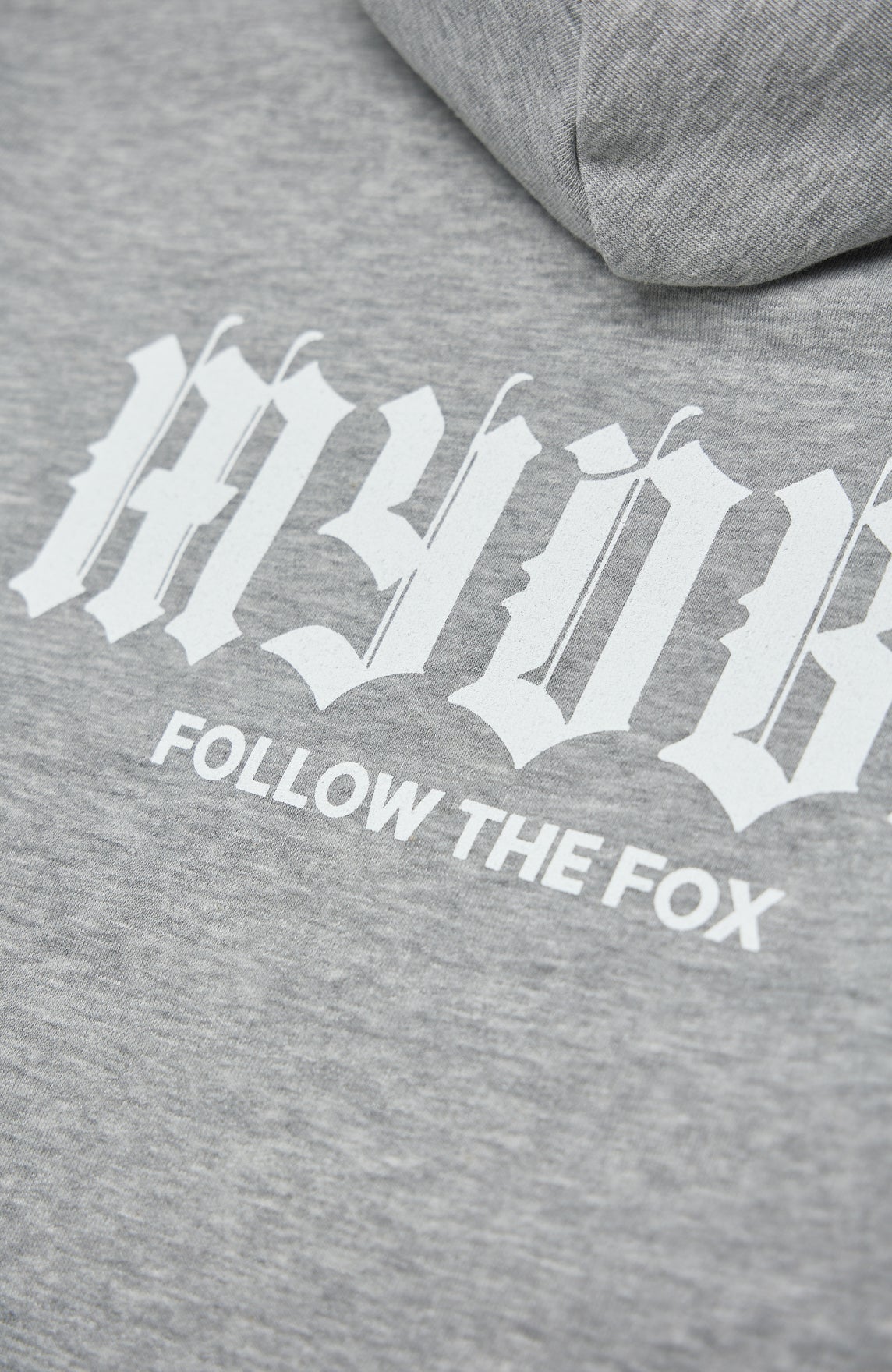MYŌBU GREY RELAXED HOODIE