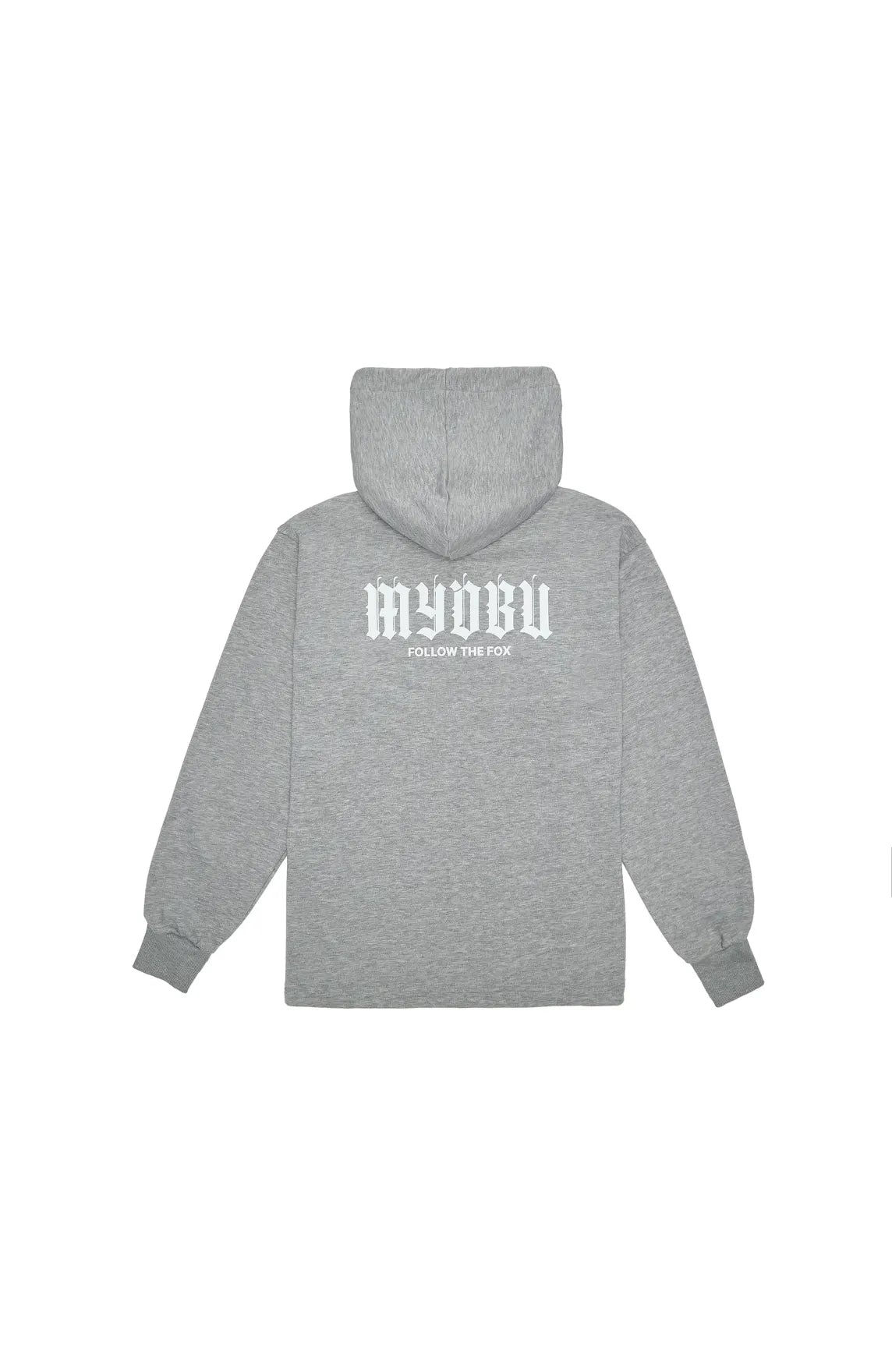 MYŌBU GREY RELAXED HOODIE