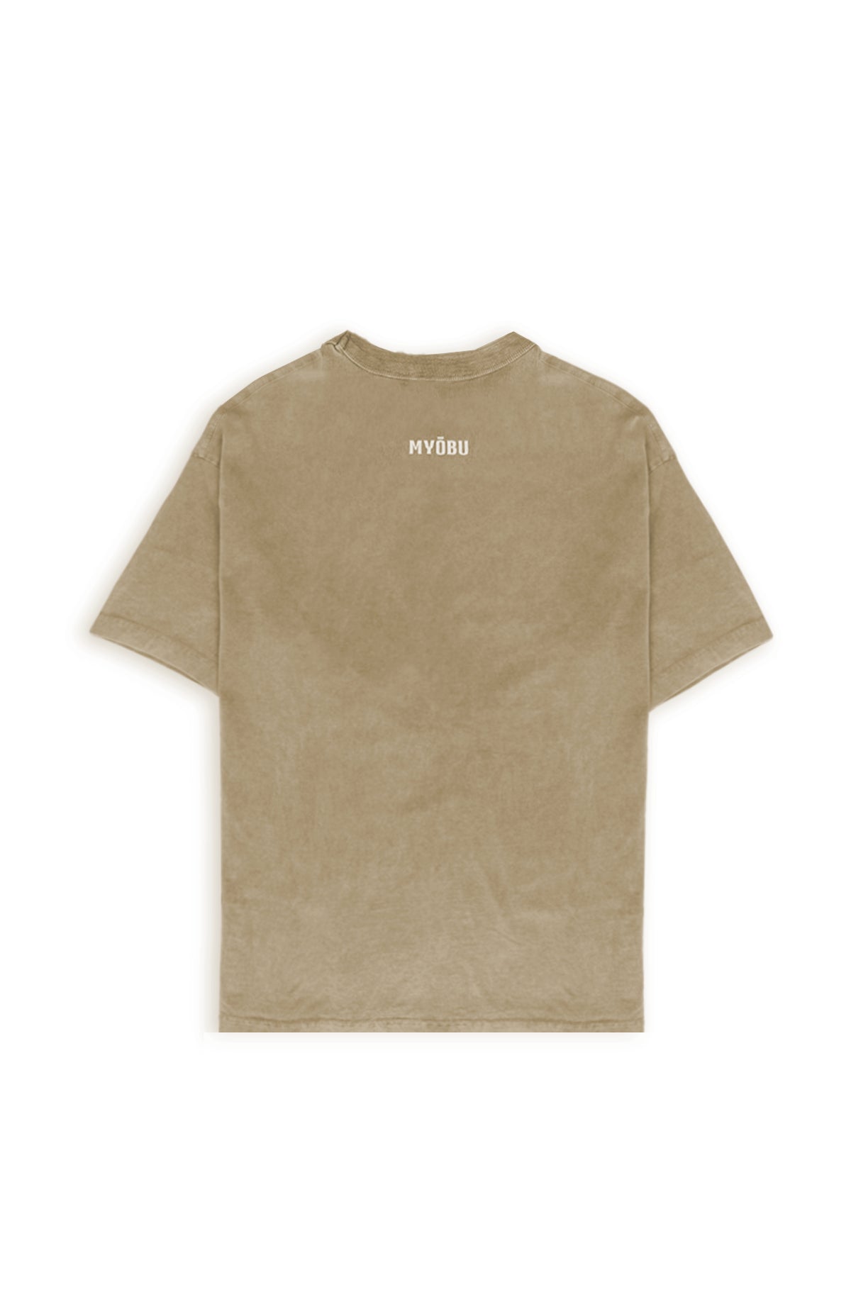 MYŌBU AGED BEIGE T-SHIRT