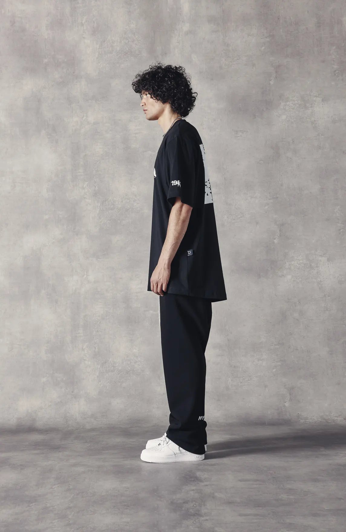 MYŌBU BLACK RELAXED SWEATPANTS